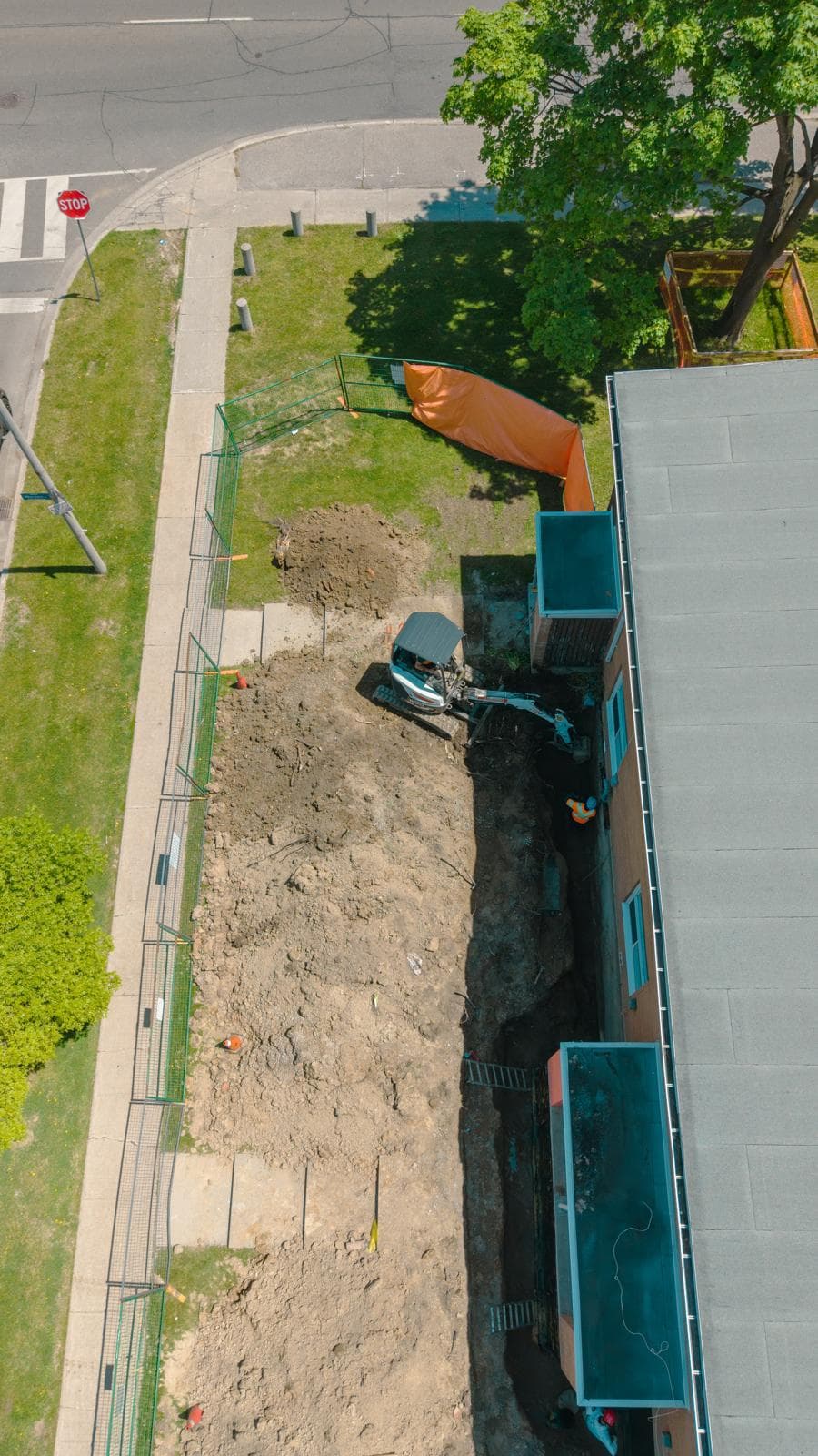 JKRC Group foundation and structural drainage preparation